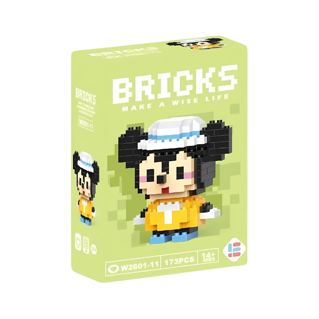 Mickey Mouse Bricks Seti (DIY – Kendin Yap)