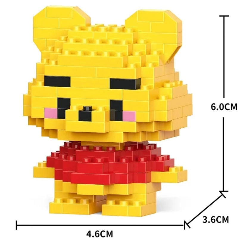 Winnie The Pooh LEGO Bricks Seti (DIY – Kendin Yap)