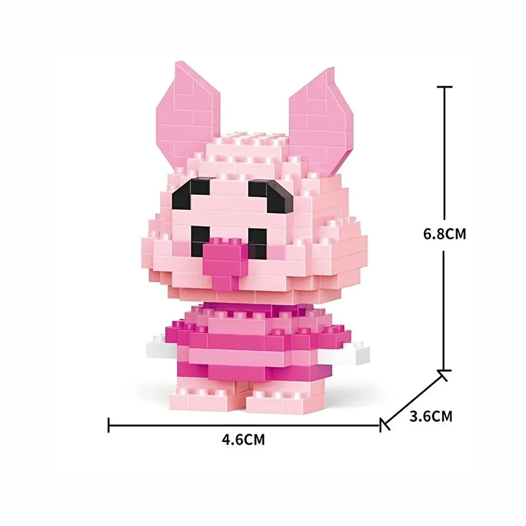 Piglet LEGO Bricks Seti (DIY – Kendin Yap)