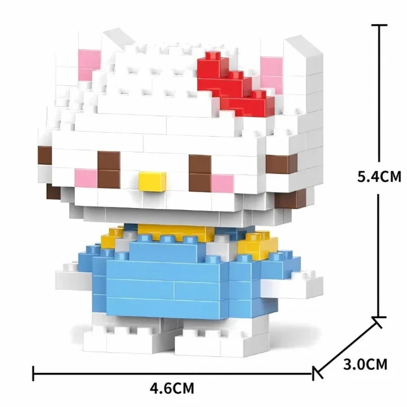 Hello Kitty Bricks Seti (DIY – Kendin Yap)