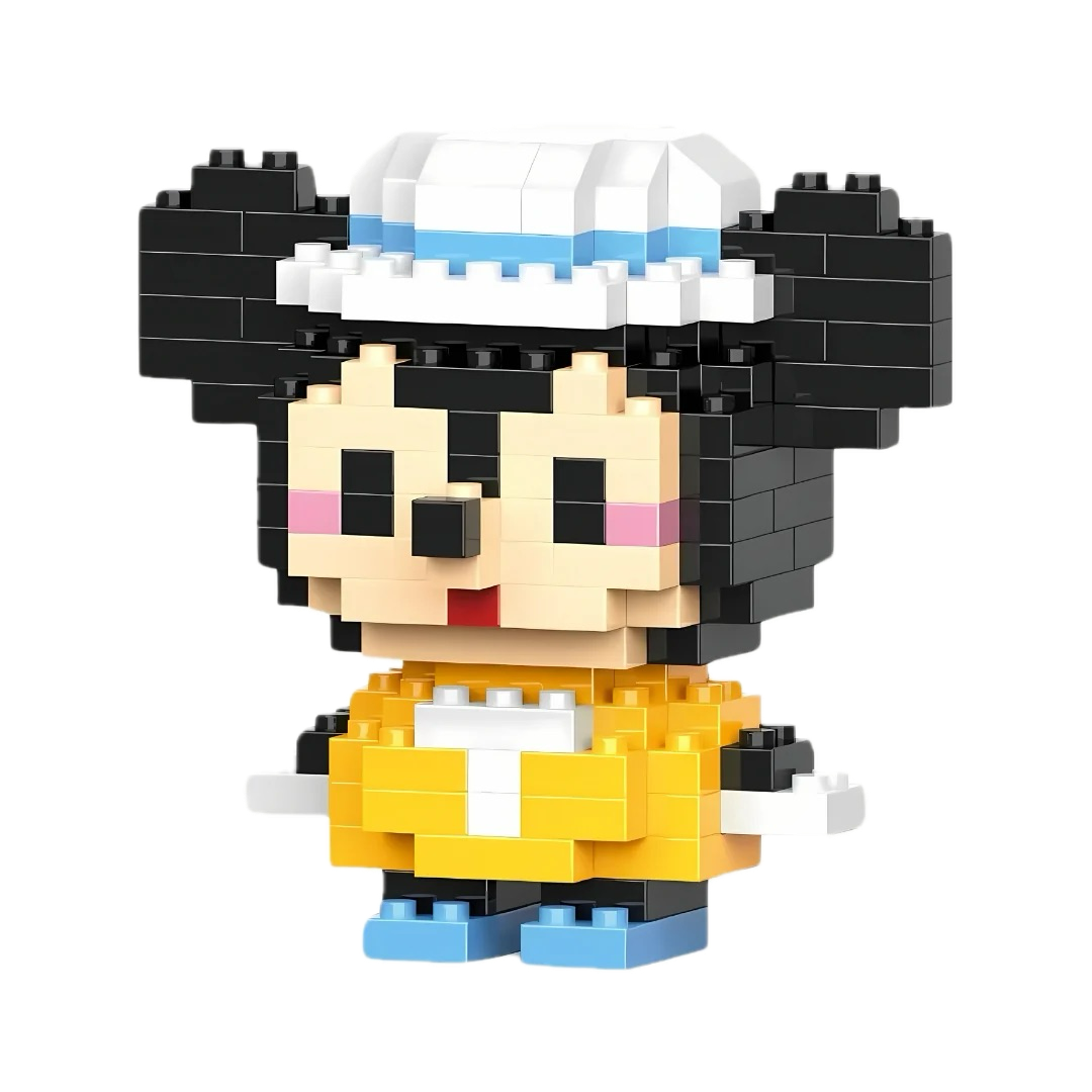 Mickey Mouse Bricks Seti (DIY – Kendin Yap)