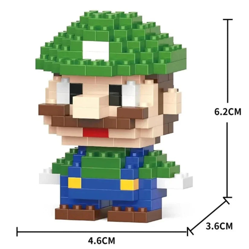 Luigi Bricks Seti (DIY – Kendin Yap)