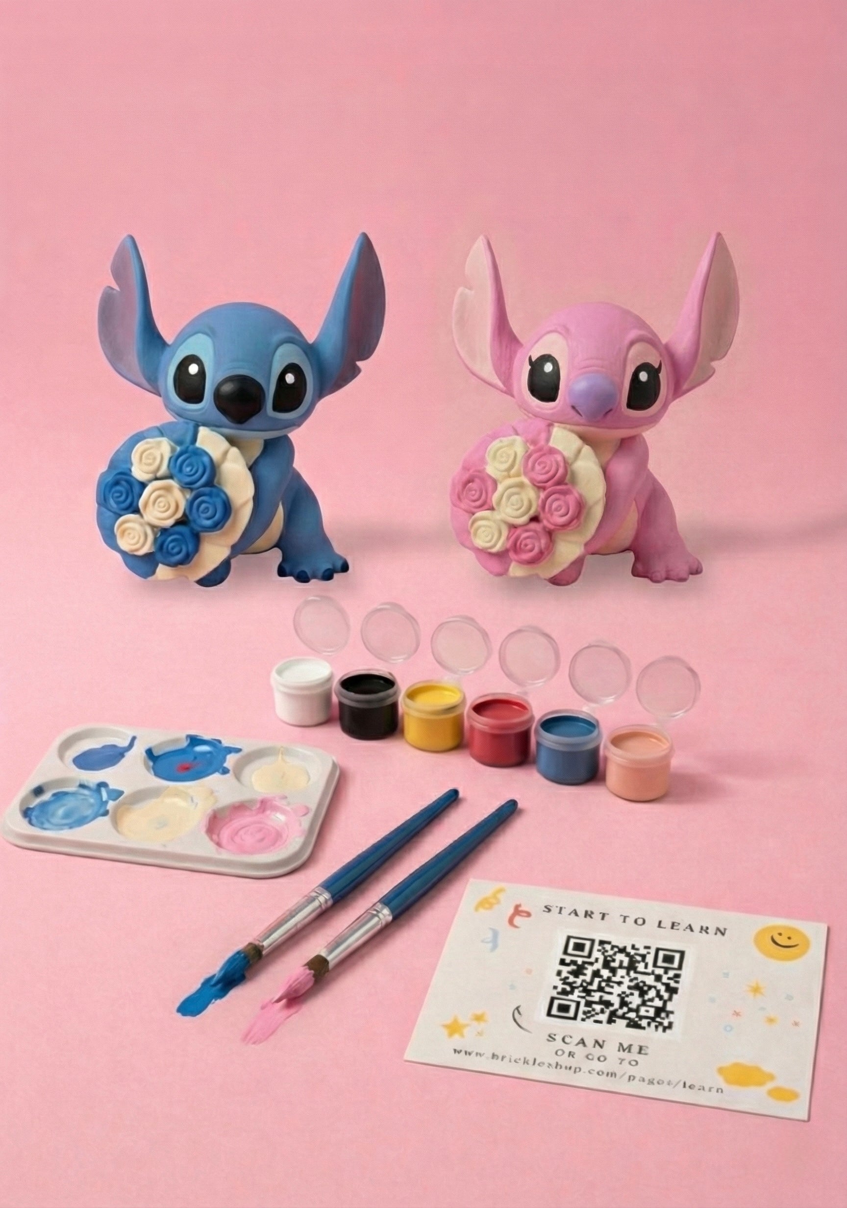 Couple Stitch Boyama Seti