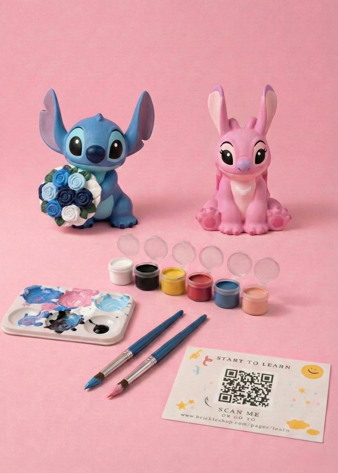 Couple Stitch ve Angel Boyama Seti