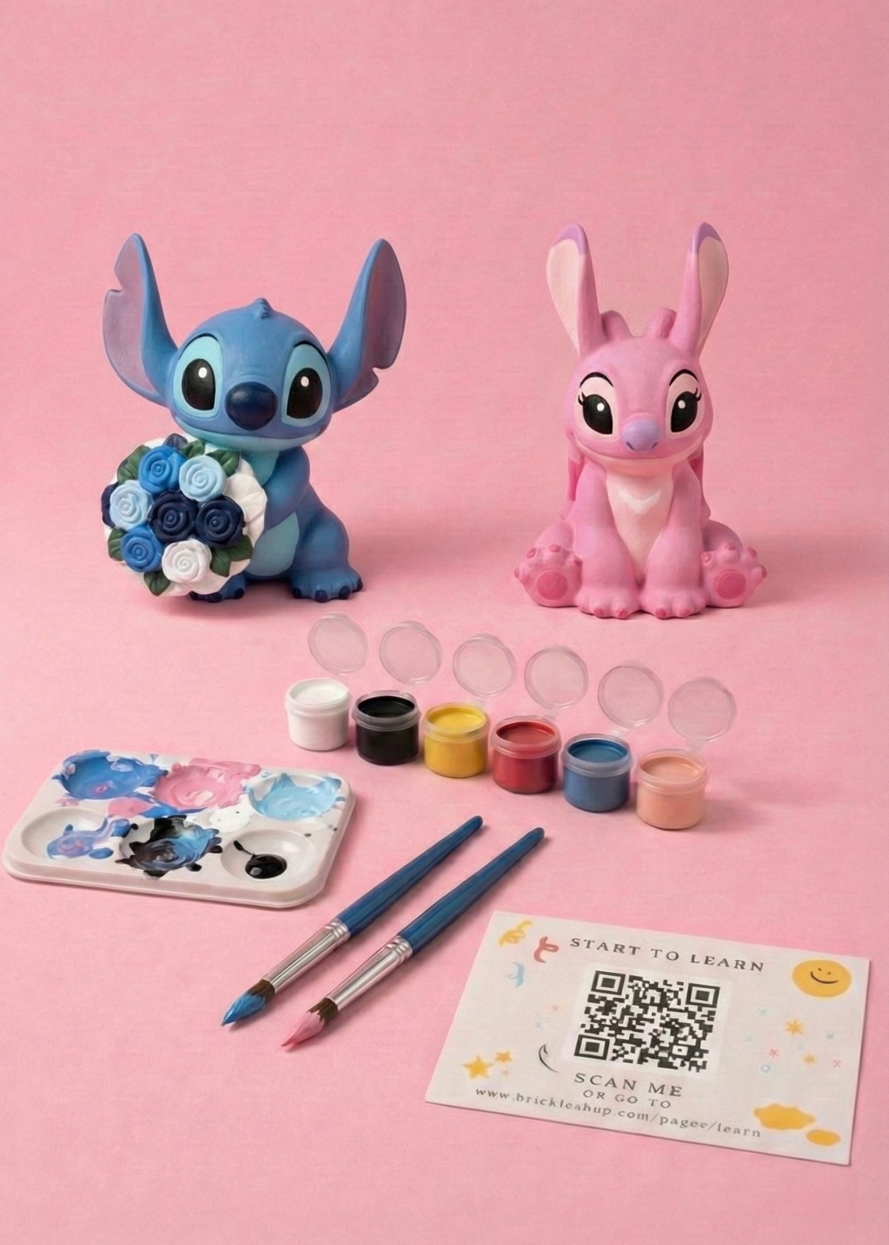 Couple Stitch ve Angel Boyama Seti
