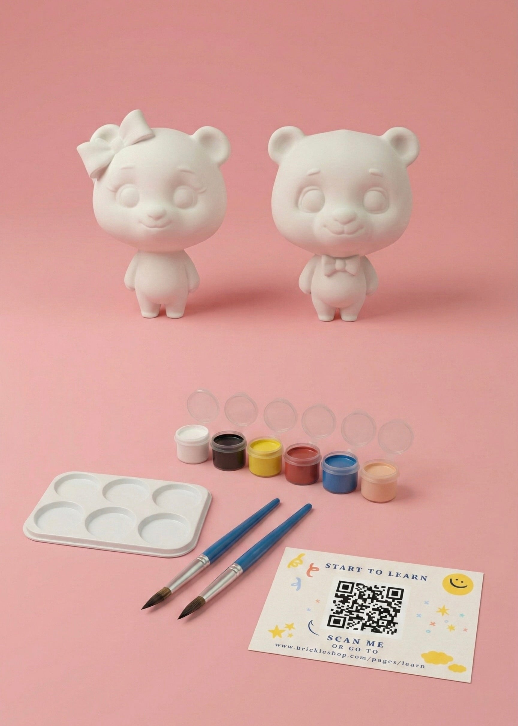 Couple Ayıcık Boyama Seti