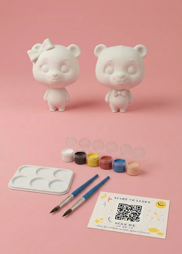 Couple Ayıcık Boyama Seti