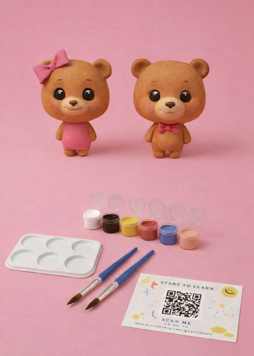 Couple Ayıcık Boyama Seti