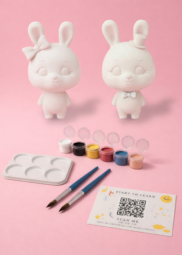 Couple Tavşancık Boyama Seti