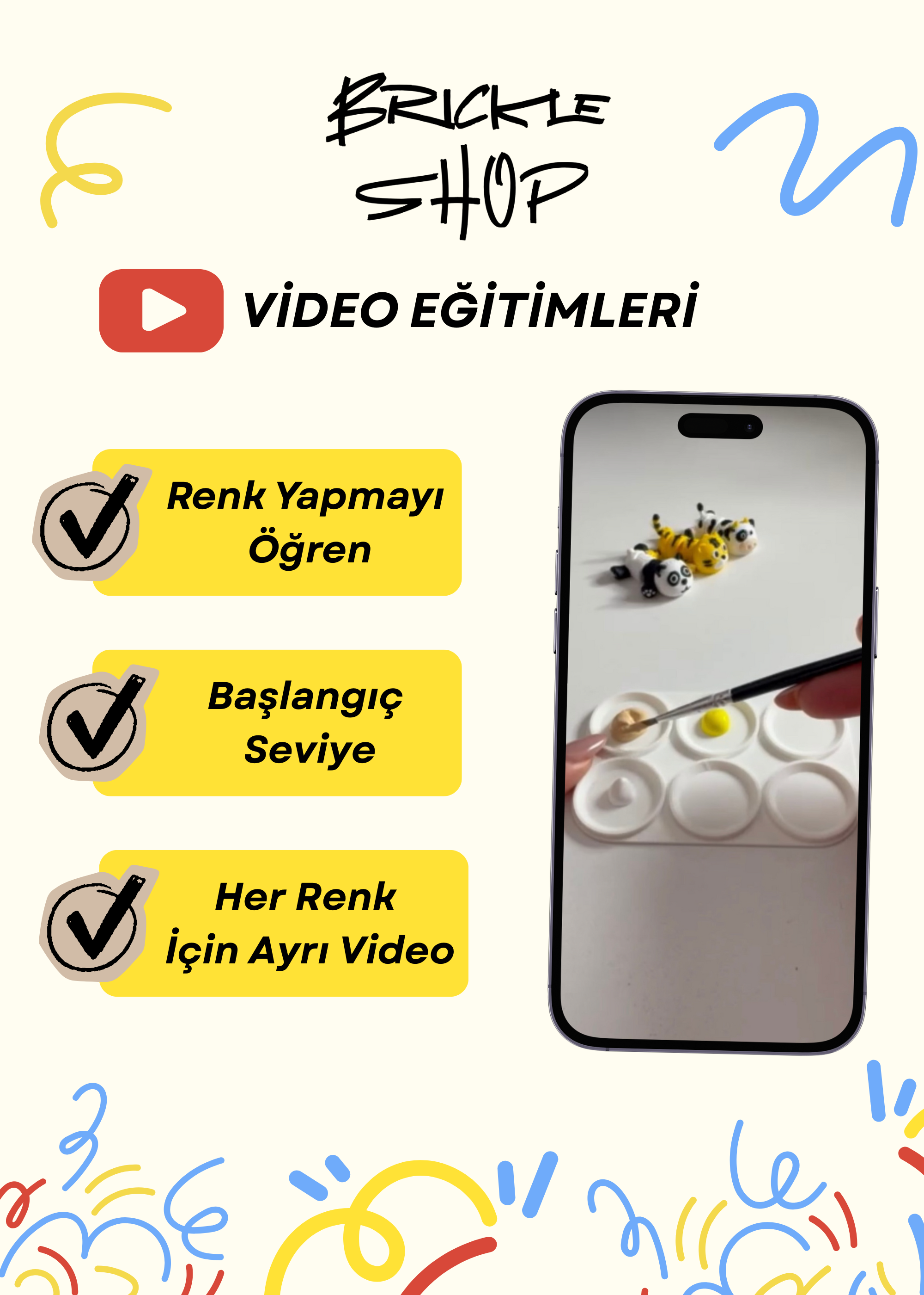 Kişiye Özel MiniMe - 3D Figür Boyama Seti