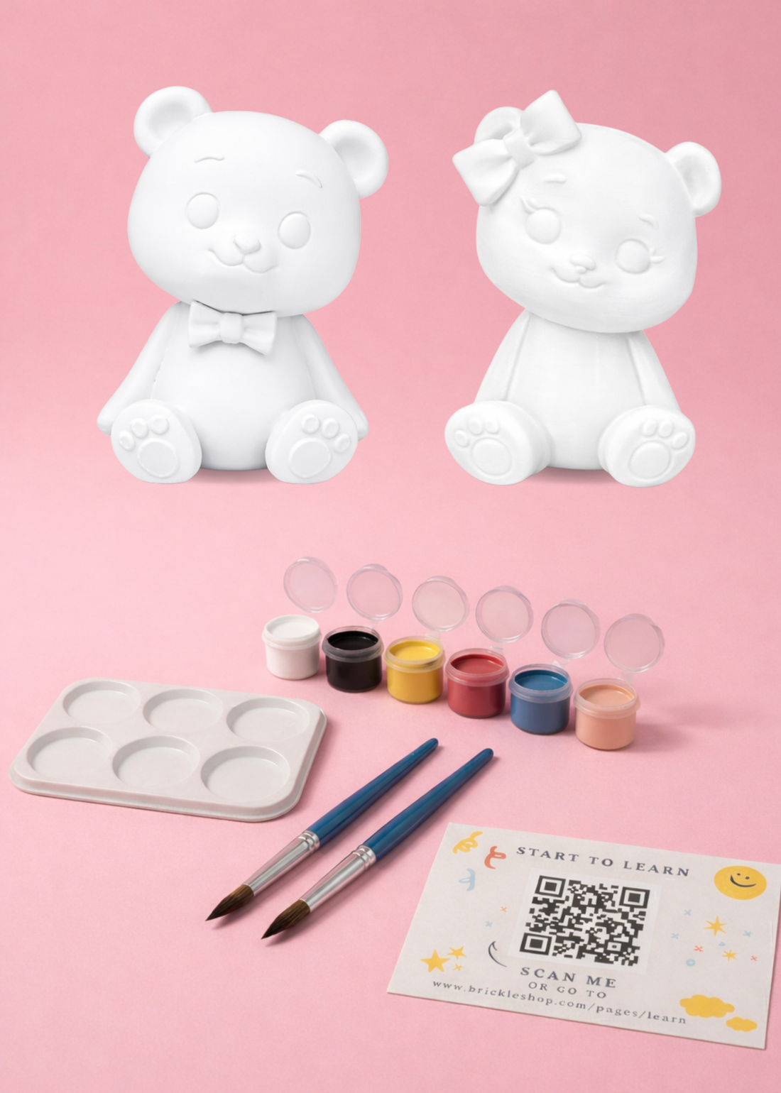 Couple Ayıcık Boyama Seti