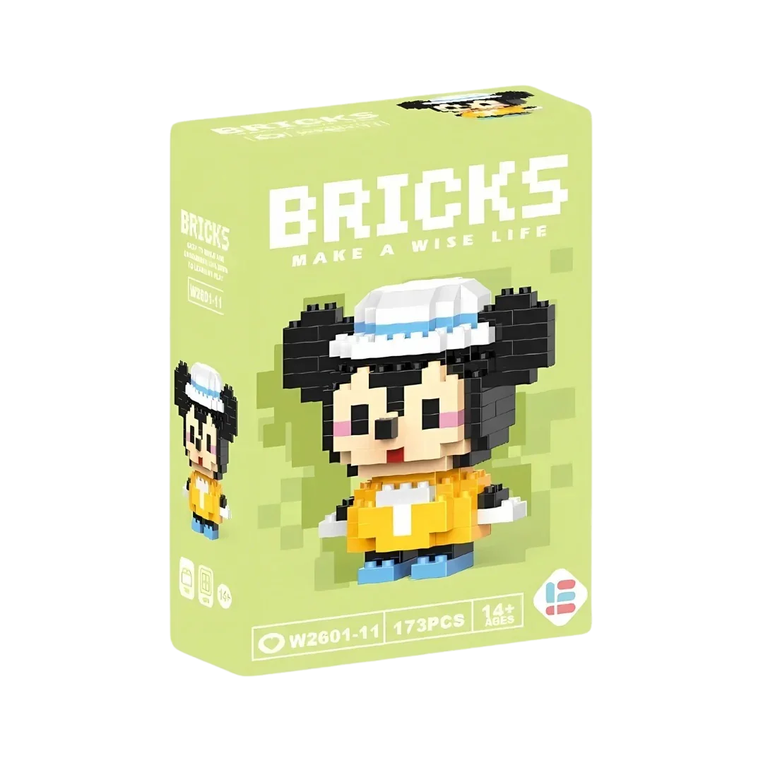 Mickey Mouse Bricks Seti (DIY – Kendin Yap)