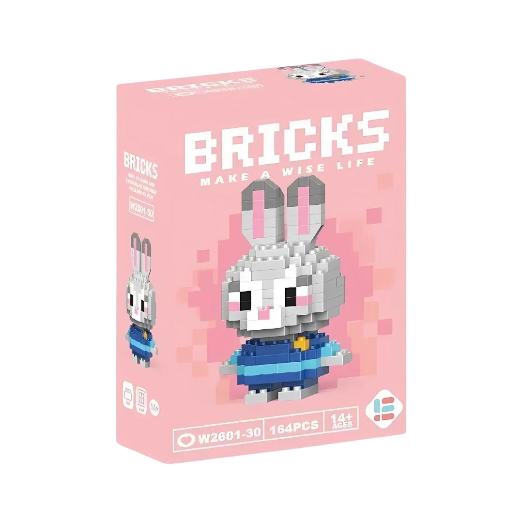 Judy Hopps LEGO Bricks Seti (DIY – Kendin Yap)