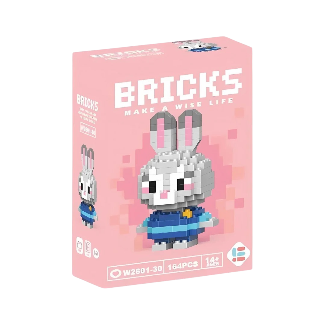 Judy Hopps LEGO Bricks Seti (DIY – Kendin Yap)