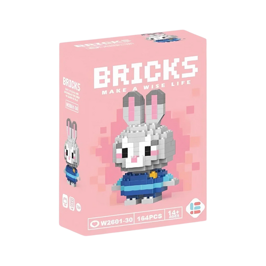 Judy Hopps LEGO Bricks Seti (DIY – Kendin Yap)