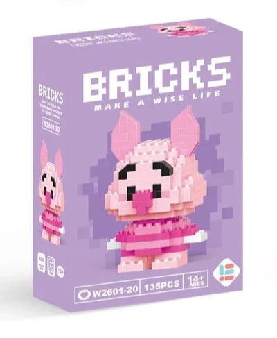 Piglet LEGO Bricks Seti (DIY – Kendin Yap)