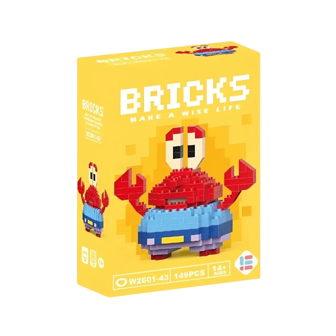 Mr. Krabs Bricks Seti (DIY – Kendin Yap)