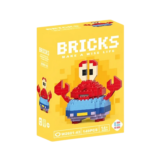 Mr. Krabs Bricks Seti (DIY – Kendin Yap)