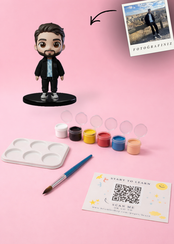 Kişiye Özel MiniMe - 3D Figür Boyama Seti