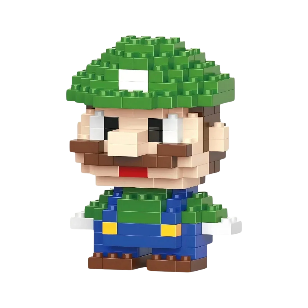 Luigi Bricks Seti (DIY – Kendin Yap)