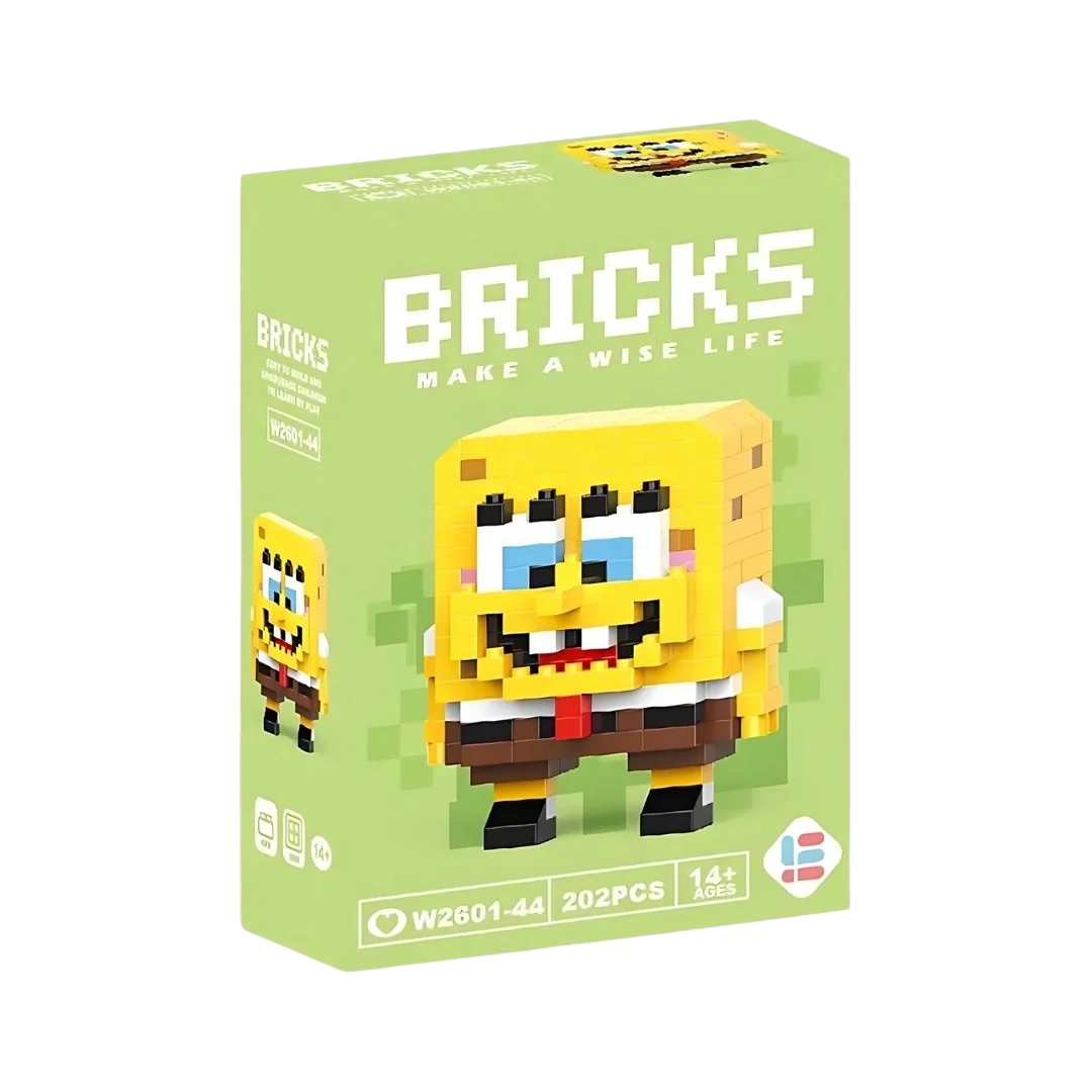Sponge Bob LEGO Bricks Seti (DIY – Kendin Yap)