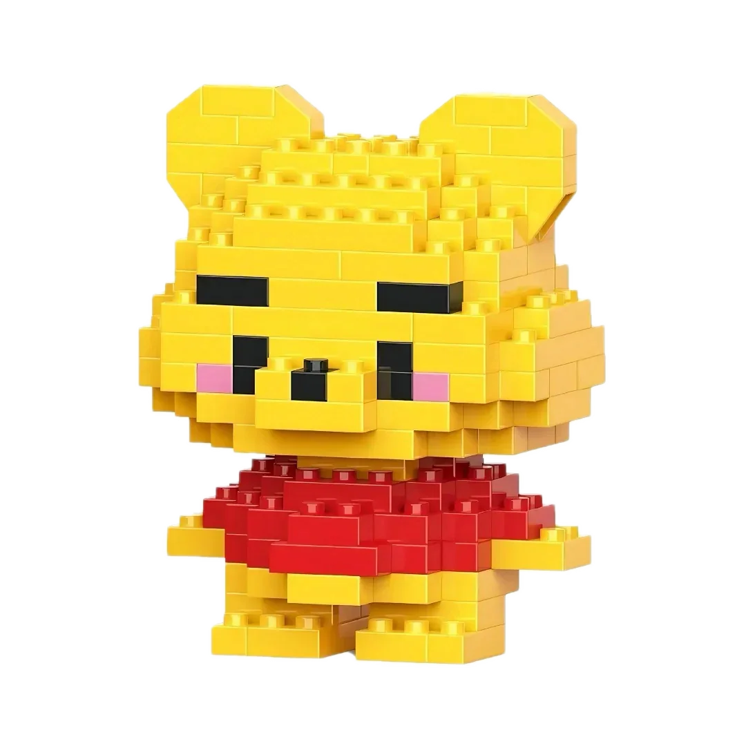 Winnie The Pooh LEGO Bricks Seti (DIY – Kendin Yap)