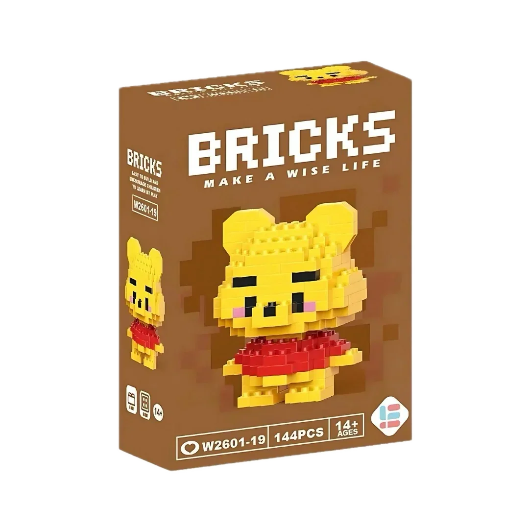 Winnie The Pooh LEGO Bricks Seti (DIY – Kendin Yap)