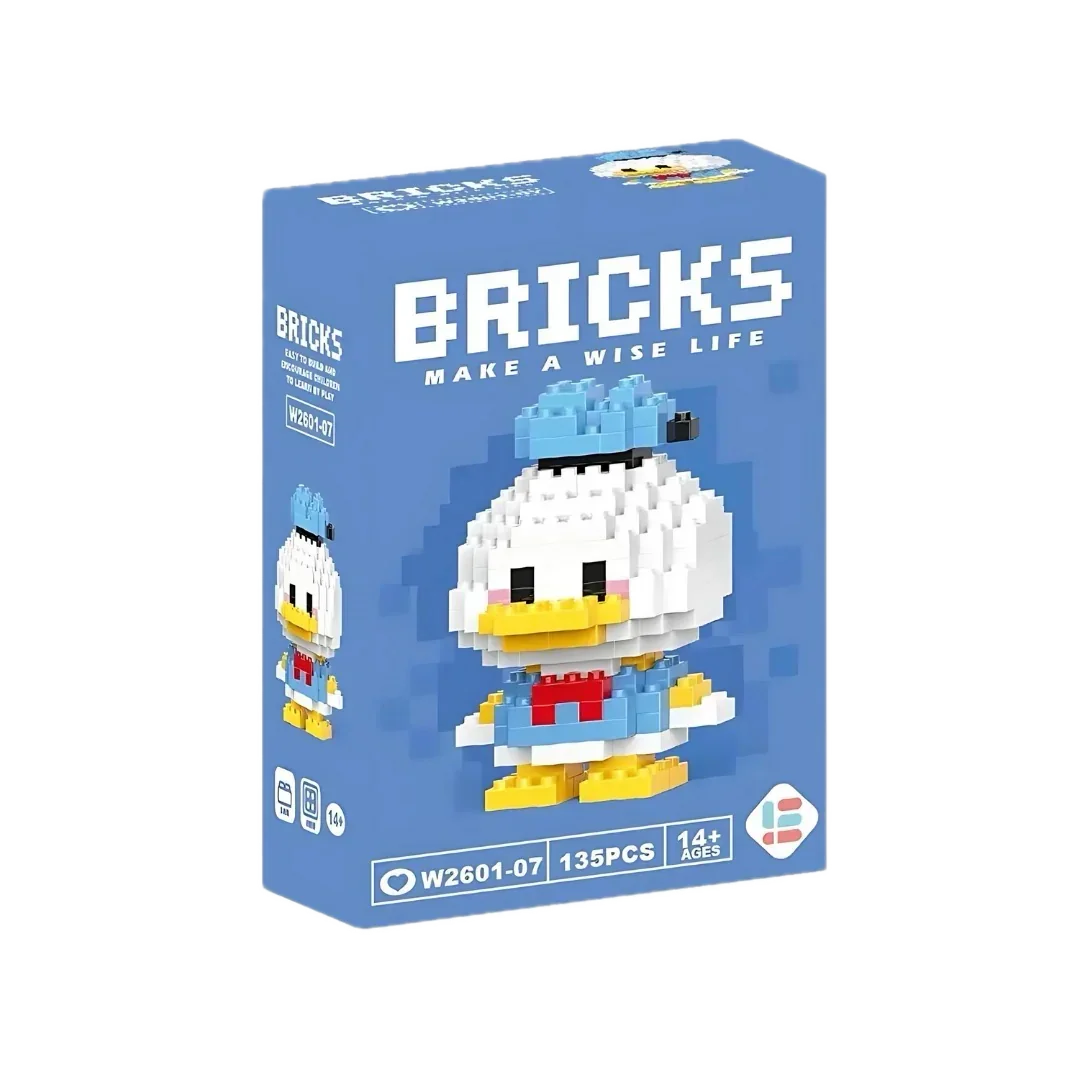 Donald Duck LEGO Bricks Seti (DIY – Kendin Yap)