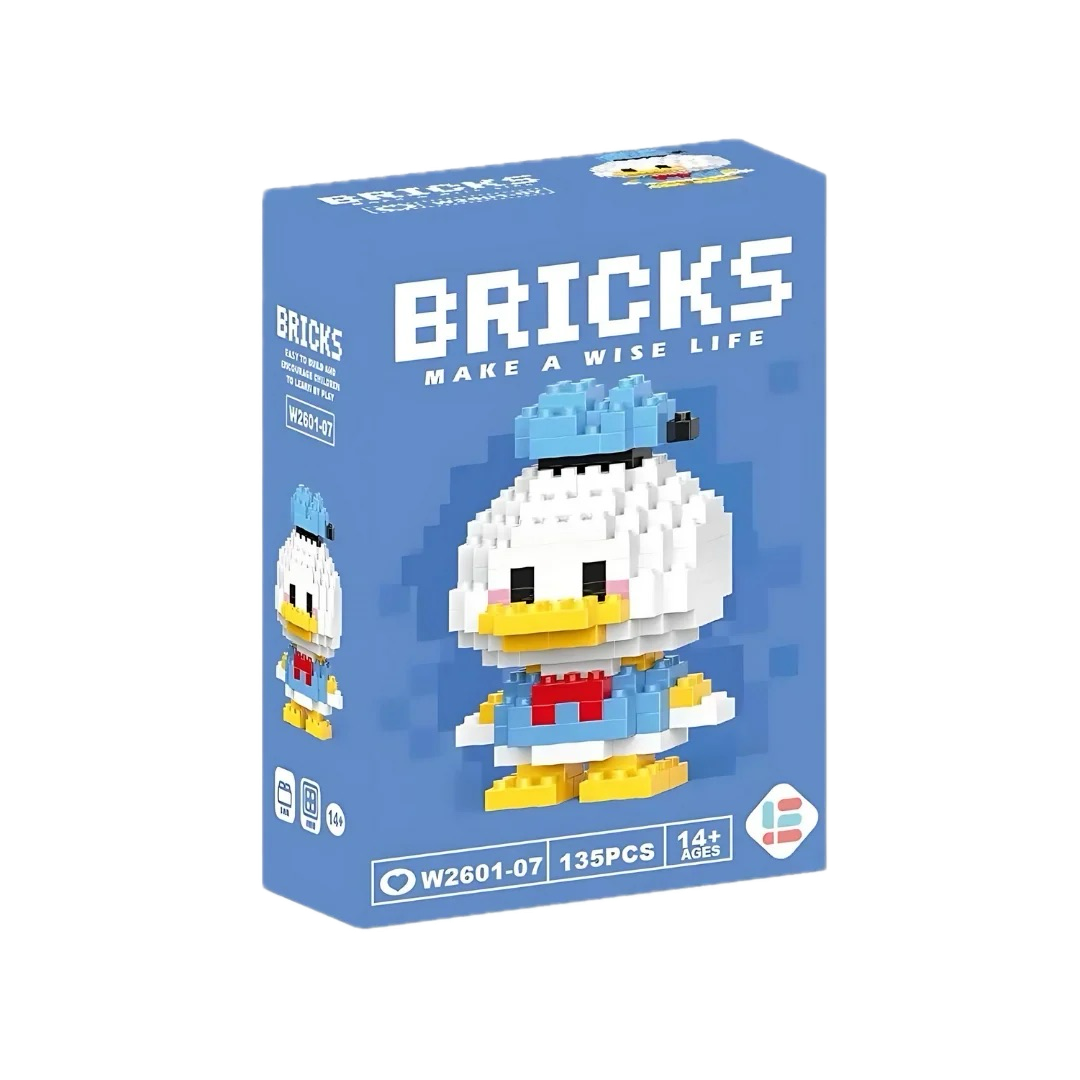 Donald Duck LEGO Bricks Seti (DIY – Kendin Yap)