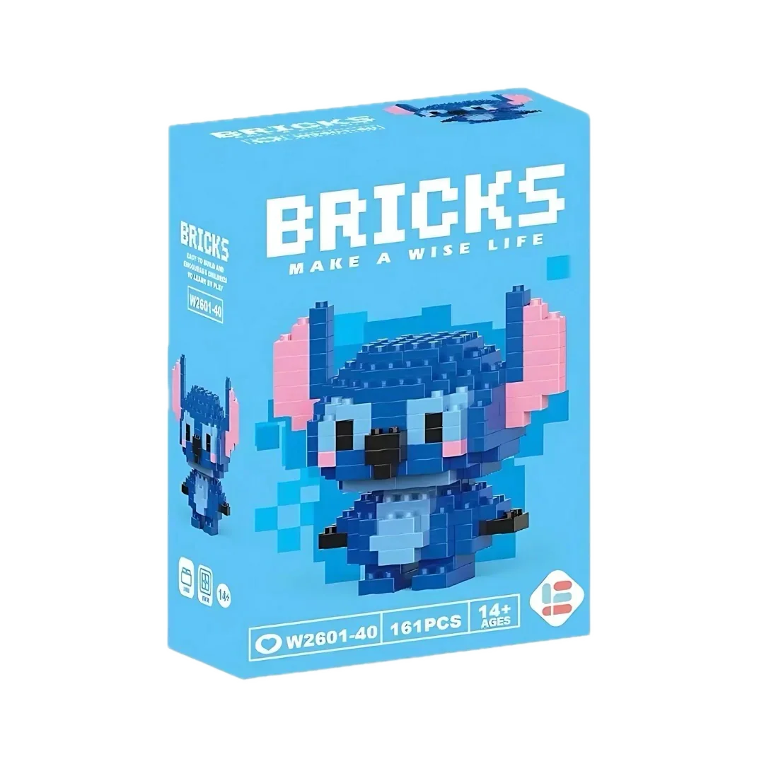 Stitch LEGO Bricks Seti (DIY – Kendin Yap)