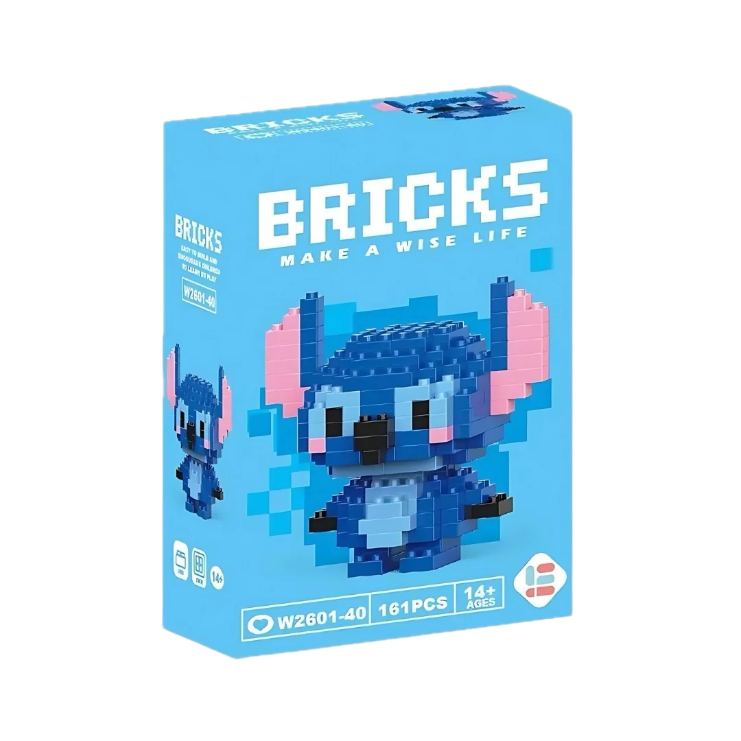 Stitch LEGO Bricks Seti (DIY – Kendin Yap)