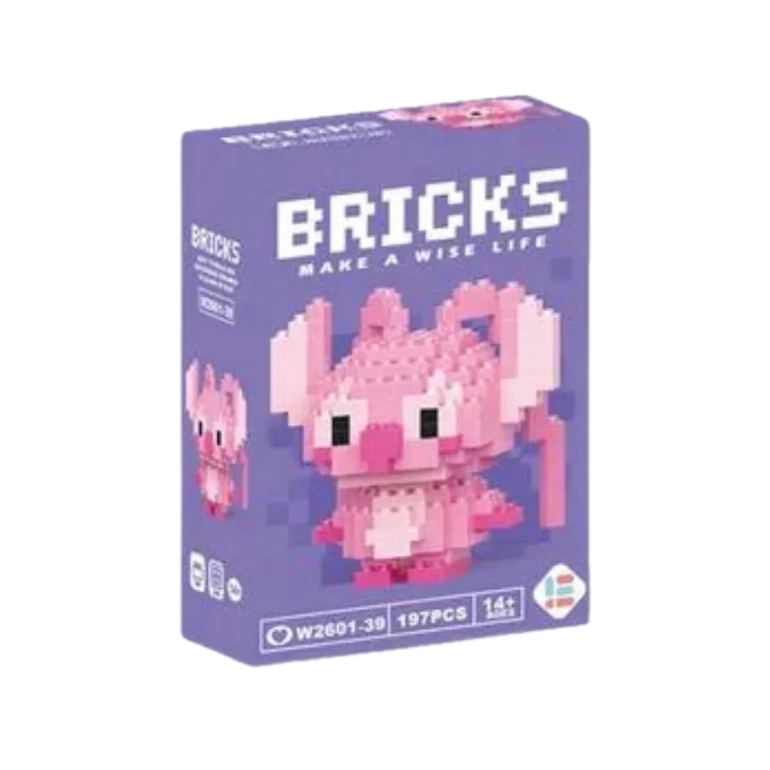 Angel Stitch LEGO Bricks Seti (DIY – Kendin Yap)