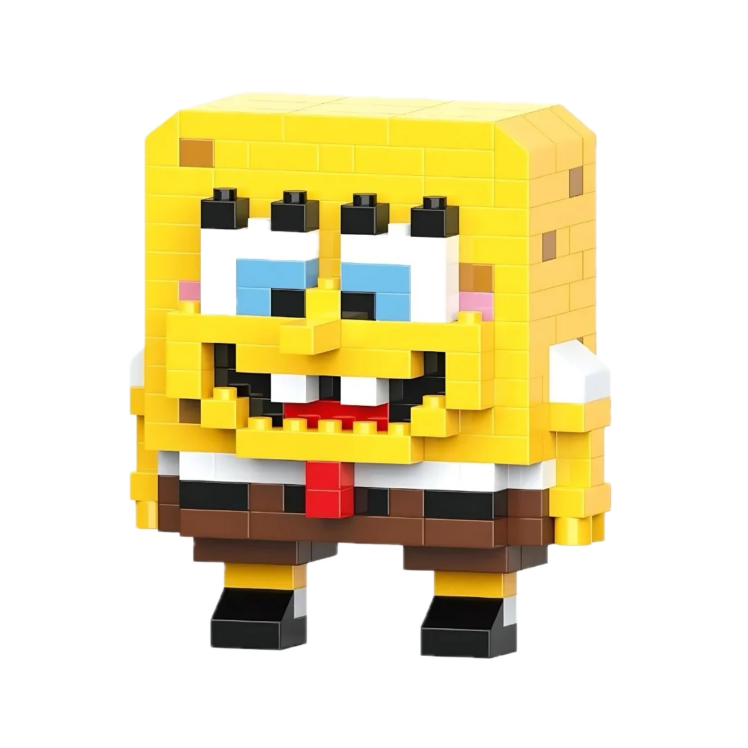 Sponge Bob LEGO Bricks Seti (DIY – Kendin Yap)