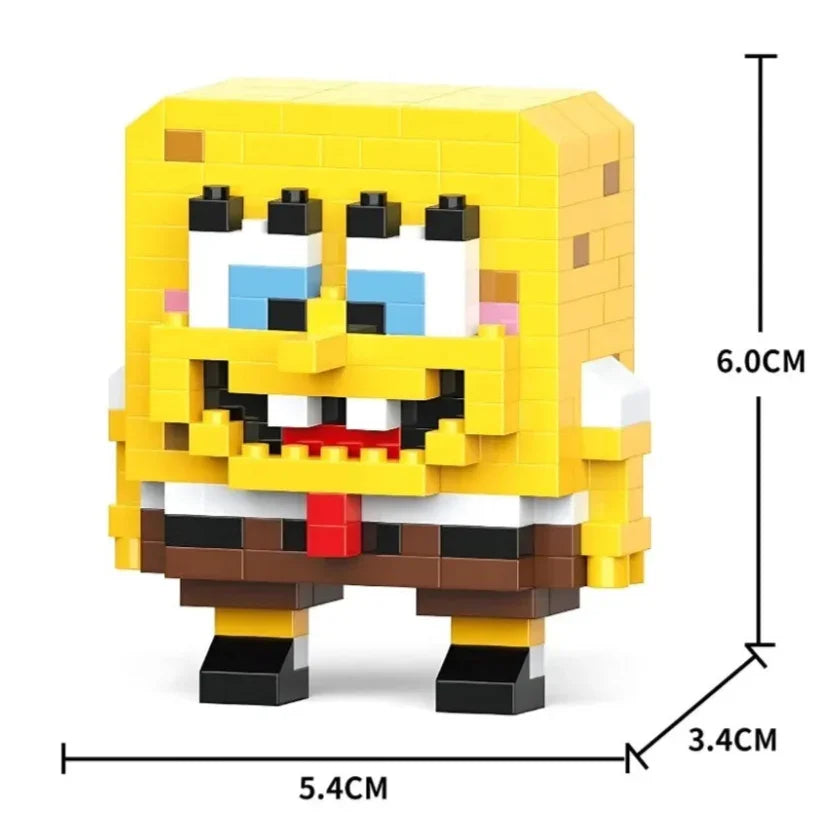 Sponge Bob LEGO Bricks Seti (DIY – Kendin Yap)