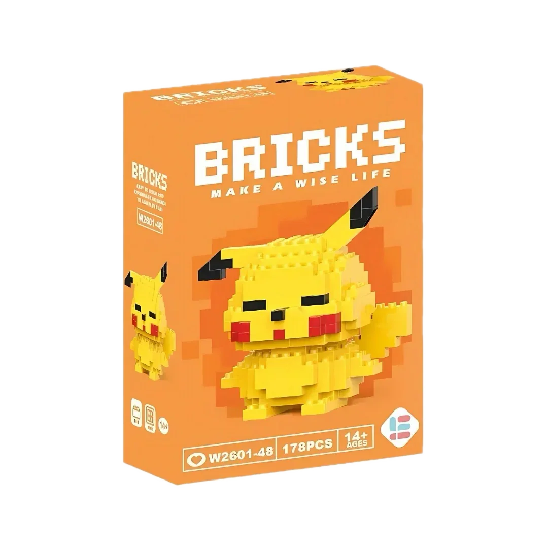Pikachu LEGO Bricks Seti (DIY – Kendin Yap)