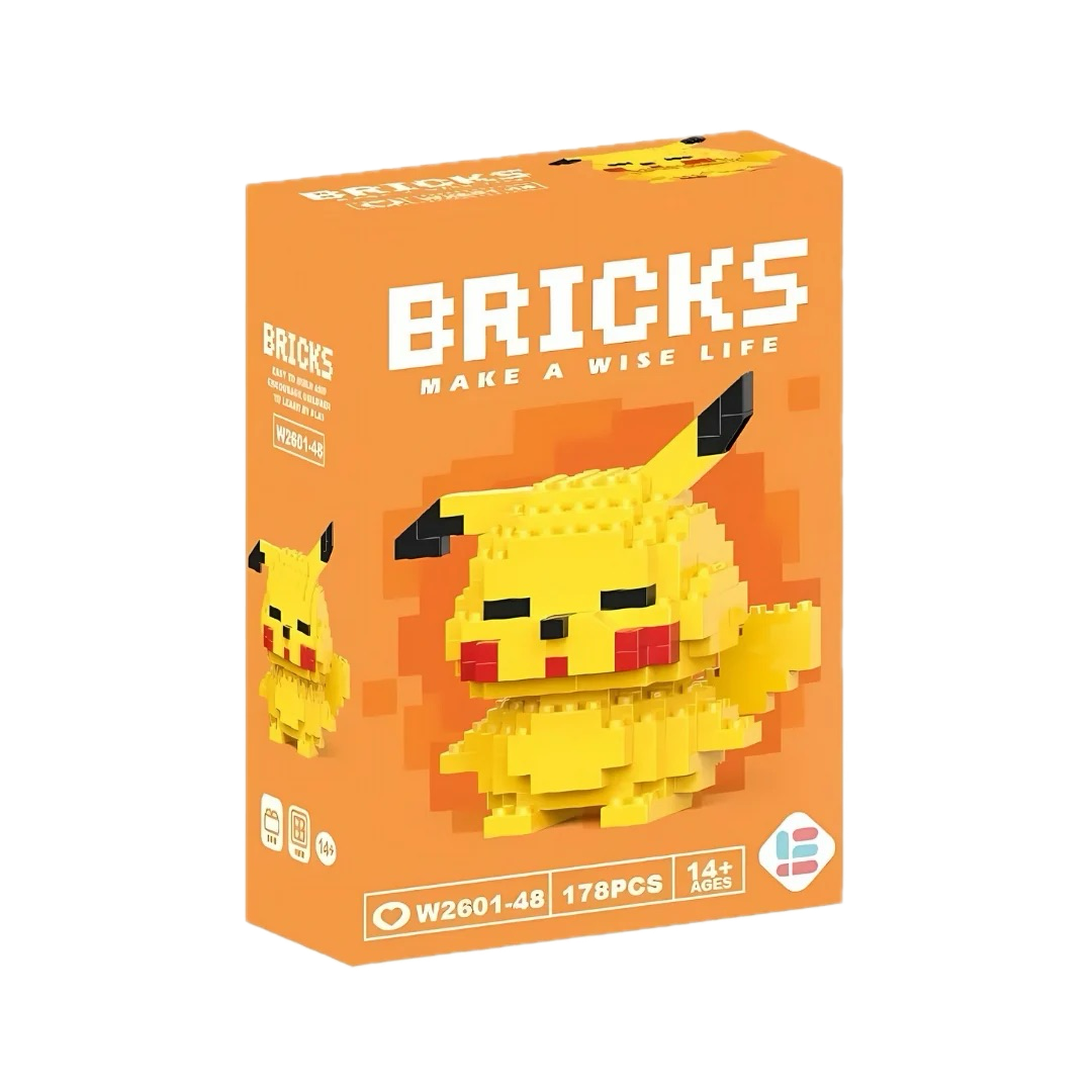 Pikachu LEGO Bricks Seti (DIY – Kendin Yap)