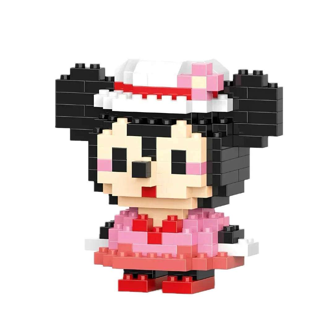 Minnie Mouse LEGO Bricks Seti (DIY – Kendin Yap)