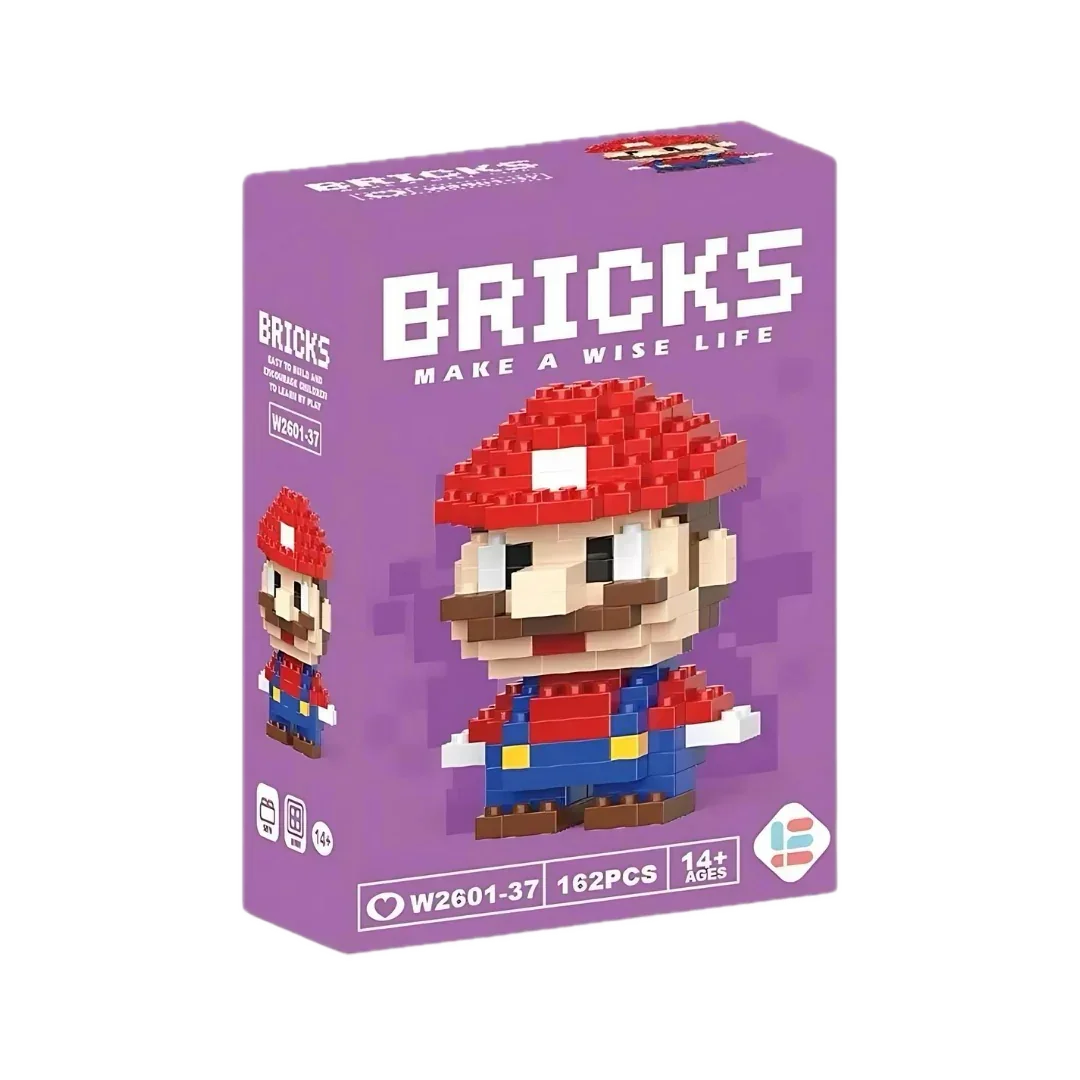 Super Mario LEGO Bricks Seti (DIY – Kendin Yap)