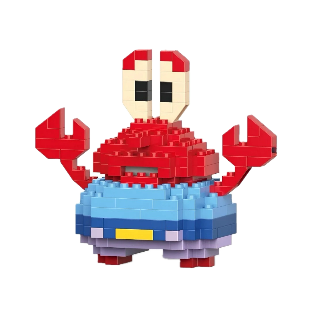 Mr. Krabs Bricks Seti (DIY – Kendin Yap)
