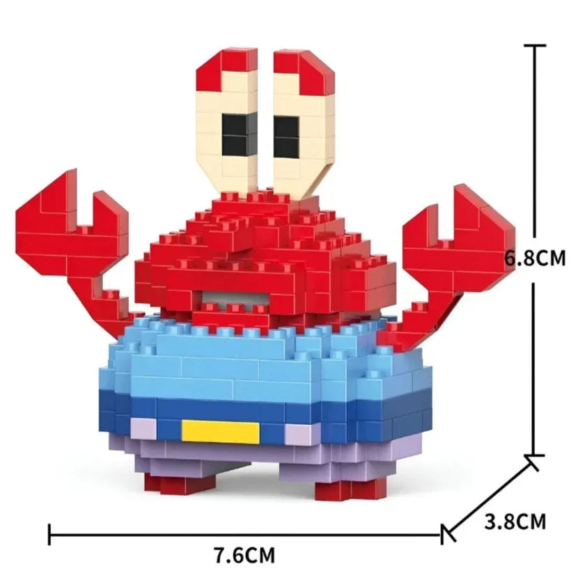 Mr. Krabs Bricks Seti (DIY – Kendin Yap)