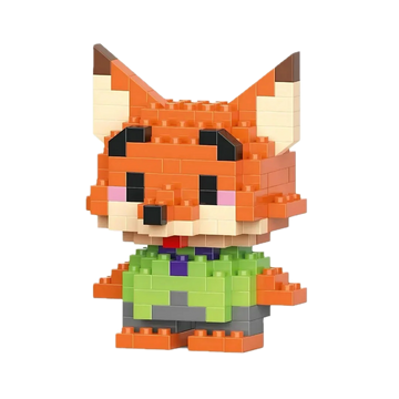 Nick Wilde LEGO Bricks Seti (DIY – Kendin Yap)