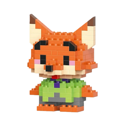 Nick Wilde LEGO Bricks Seti (DIY – Kendin Yap)