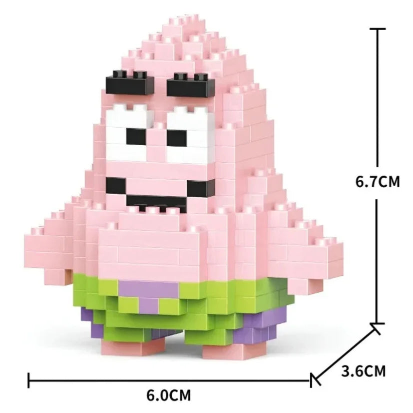 Patrick Star Bricks Seti (DIY – Kendin Yap)