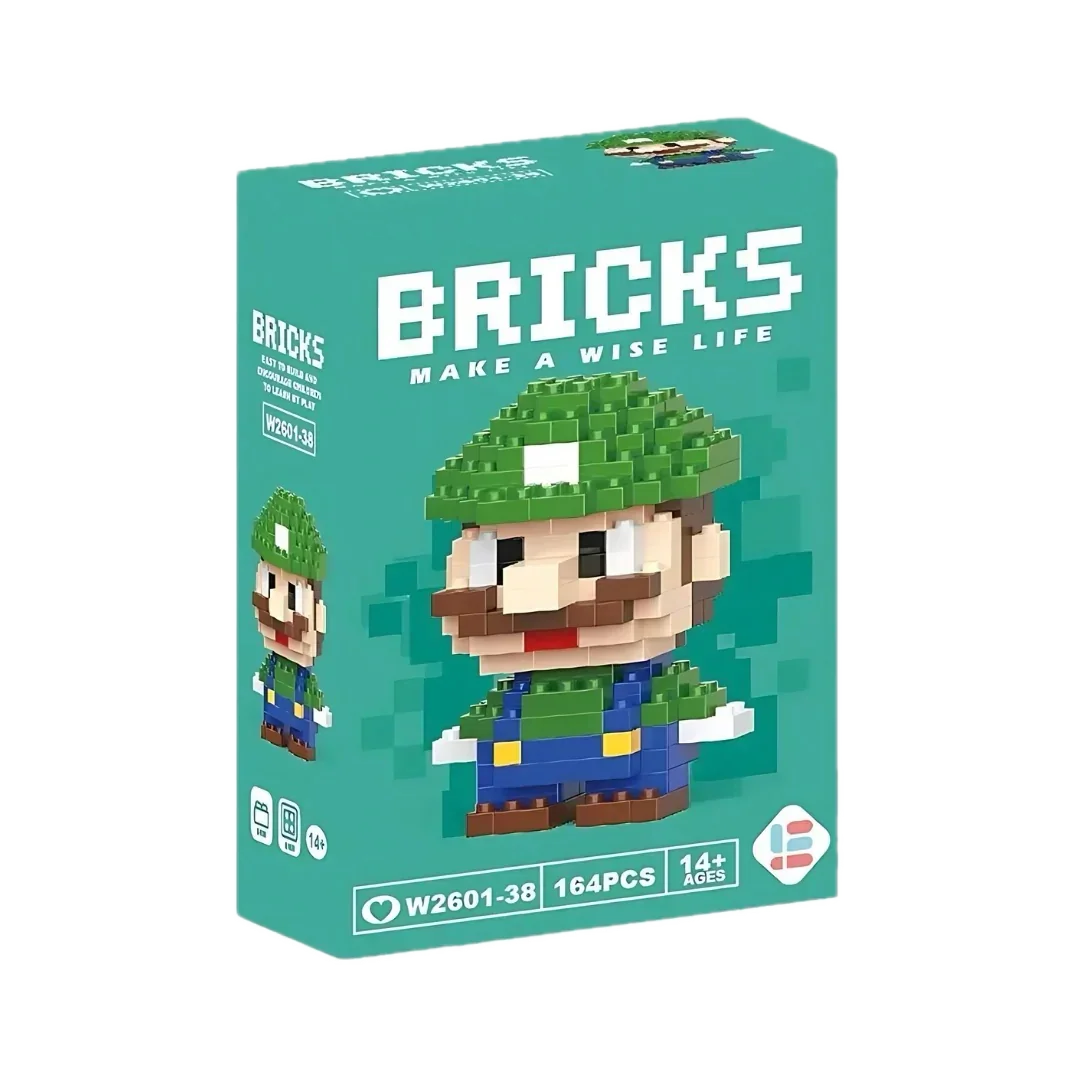 Luigi Bricks Seti (DIY – Kendin Yap)