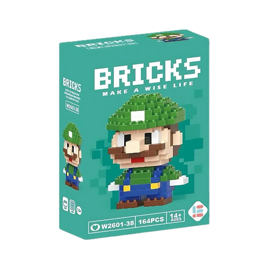 Luigi Bricks Seti (DIY – Kendin Yap)