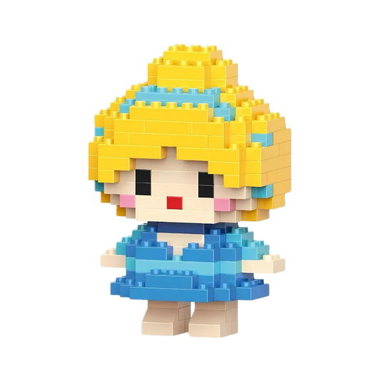 Cinderella Bricks Seti (DIY – Kendin Yap)