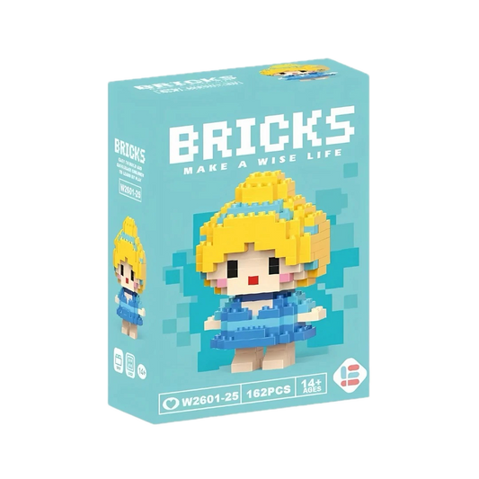 Cinderella Bricks Seti (DIY – Kendin Yap)