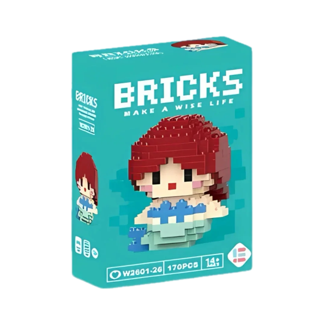 Prenses Ariel Bricks Seti (DIY – Kendin Yap)