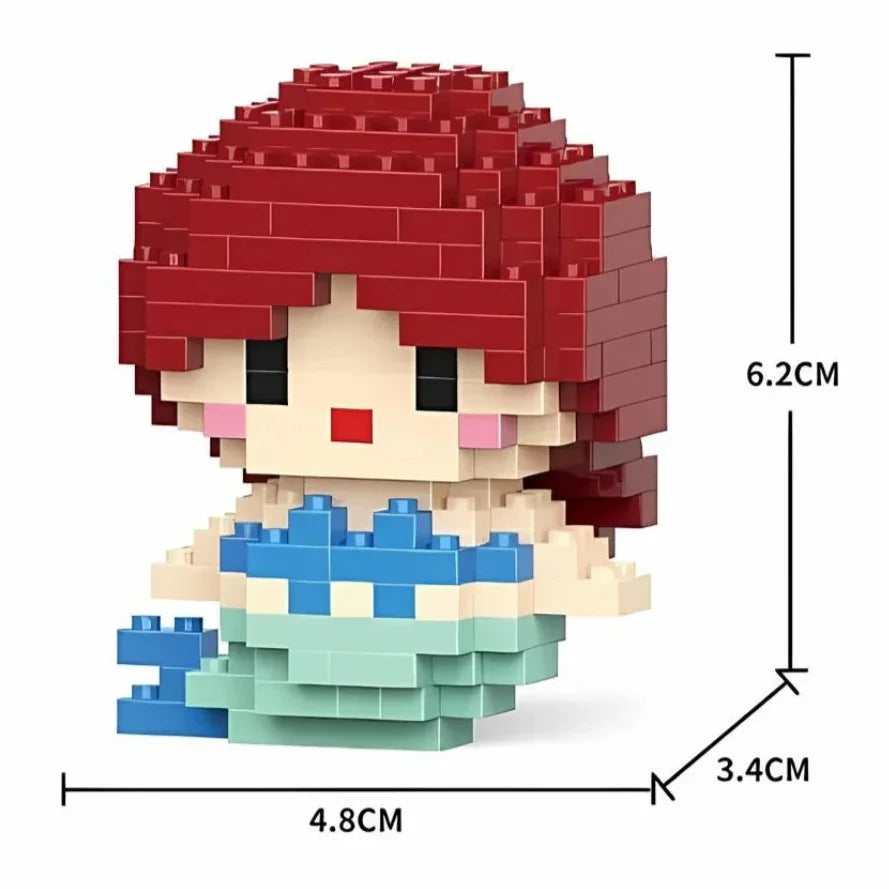 Prenses Ariel Bricks Seti (DIY – Kendin Yap)