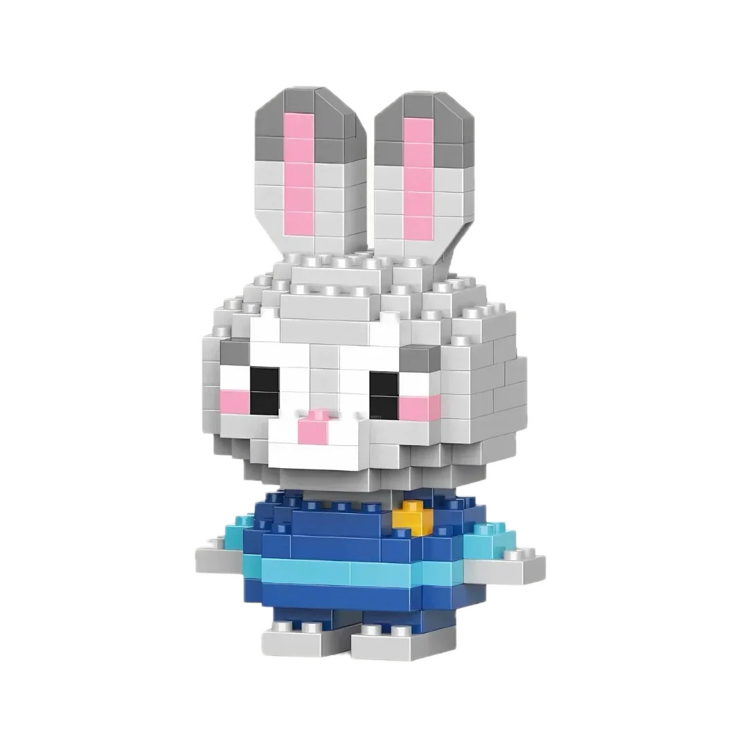 Judy Hopps LEGO Bricks Seti (DIY – Kendin Yap)